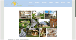 Desktop Screenshot of la-maison-du-ressourcement.com